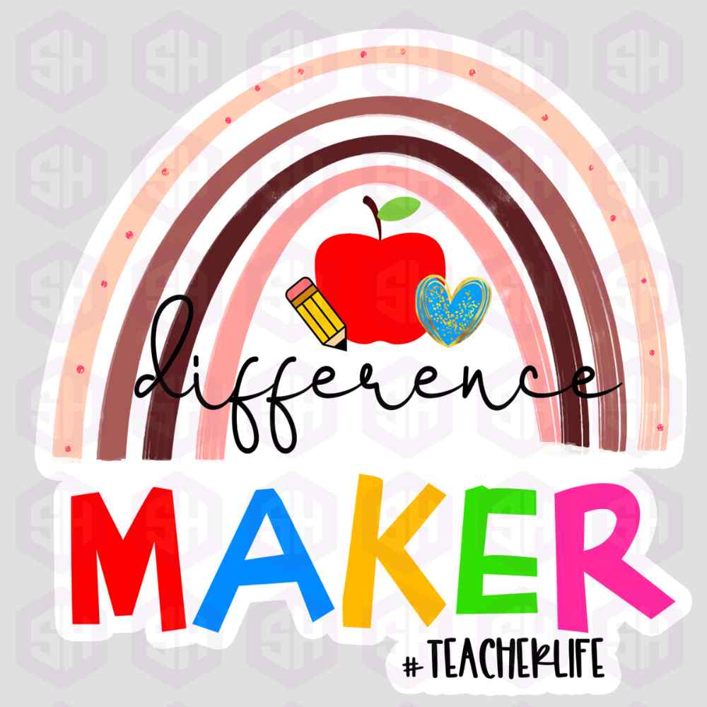 Difference Maker #Teacherlife&nbsp;Magnet